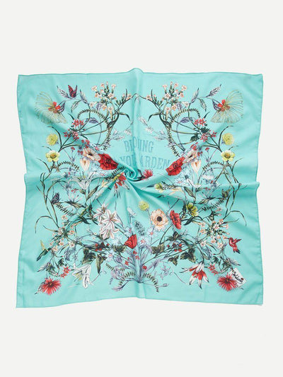 Calico Print Bandana Scarf-accessories-Des Mess
