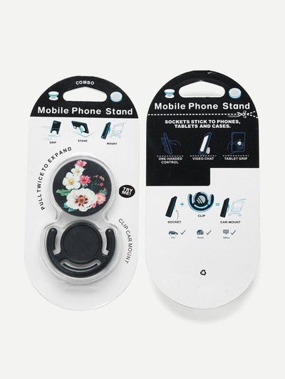 Floral Phone Gasbag Phone Holder-others-Des Mess