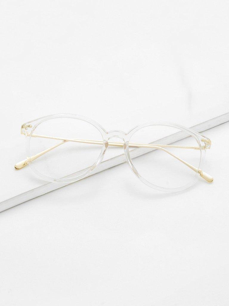 Clear Frame Glasses-accessories-Des Mess
