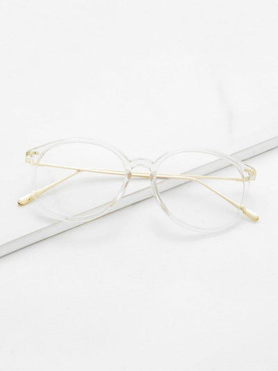 Clear Frame Glasses-accessories-Des Mess