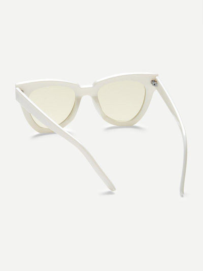 Chunky Frame Cat Eye Sunglasses-accessories-Des Mess