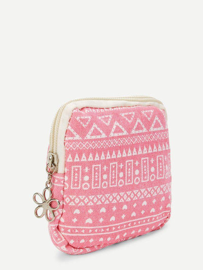 Geometric Pattern Storage Bag-makeup-Des Mess