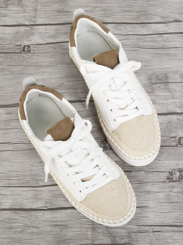Lace Up Splice Color Sneakers-shoes-Des Mess