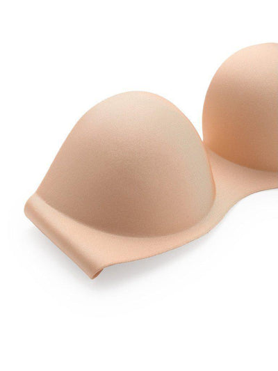 Seamless Push Up Strapless Bra-lingerie-Des Mess