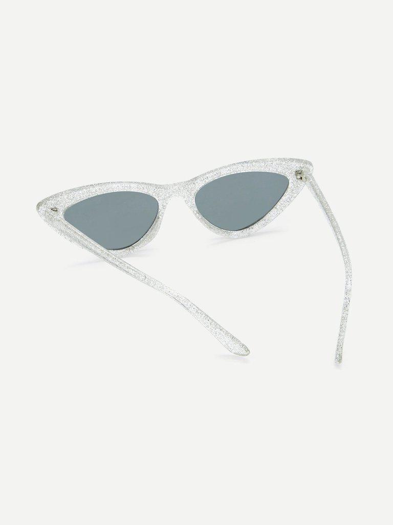 Cat Eye Mirror Lens Sunglasses-accessories-Des Mess