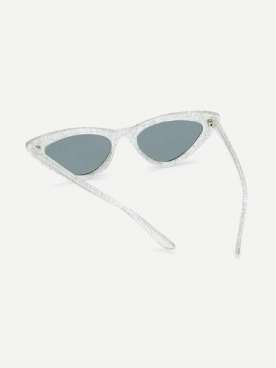 Cat Eye Mirror Lens Sunglasses-accessories-Des Mess