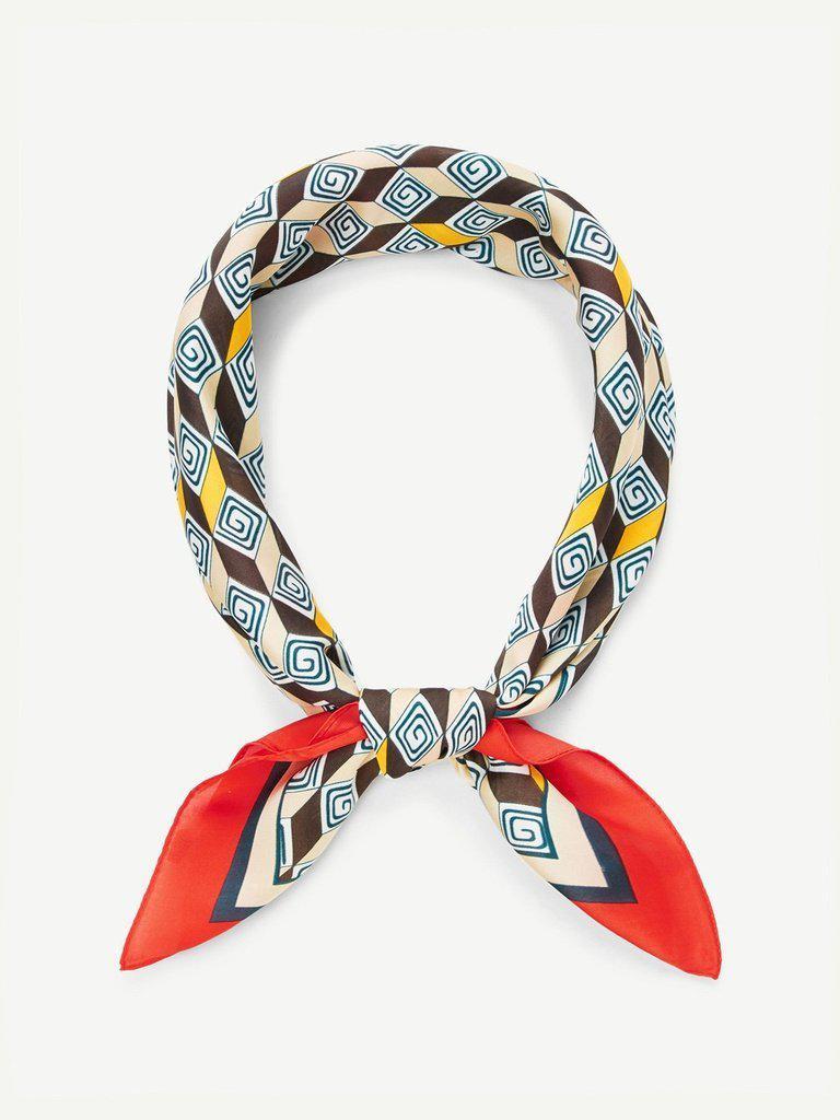 Geometric Pattern Bandana-accessories-Des Mess