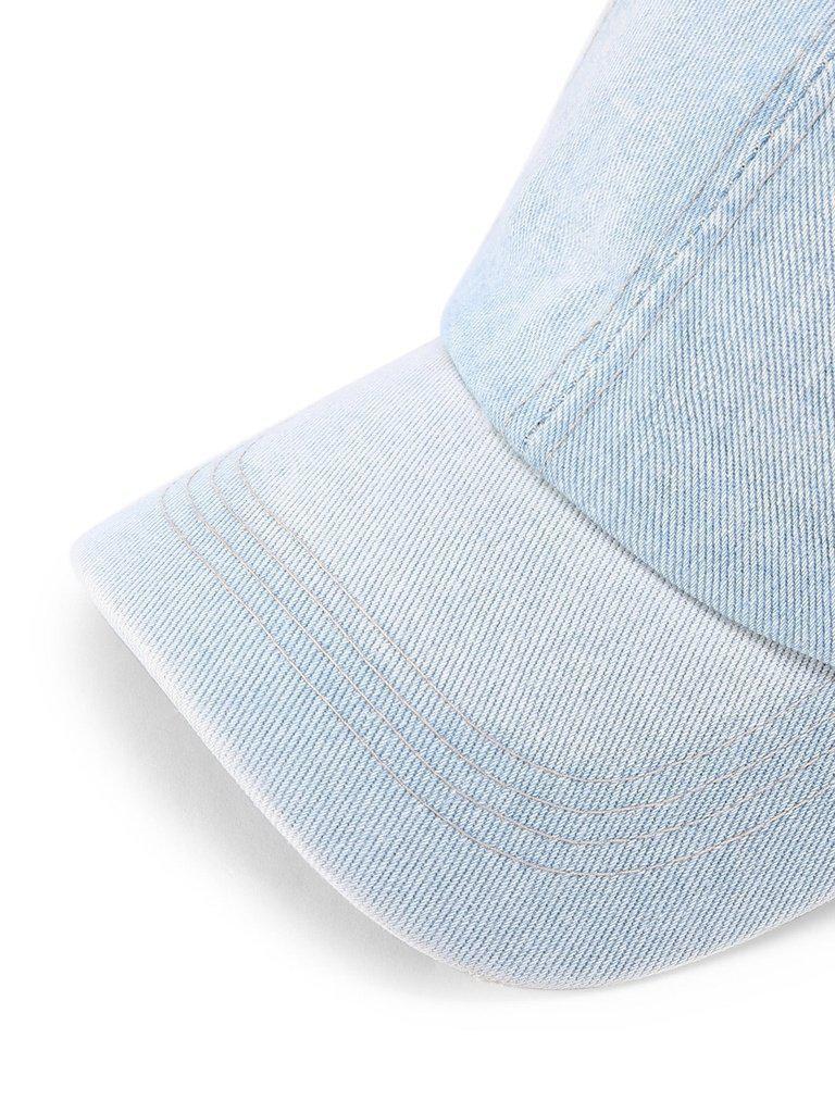 Denim Baseball Cap--Des Mess