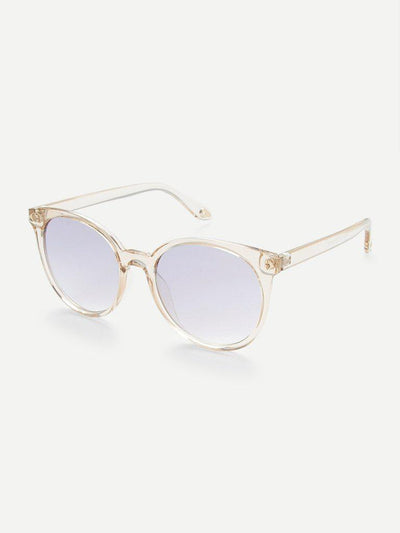 Mirror Lens Cat Eye Sunglasses-accessories-Des Mess