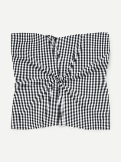 Gingham Pattern Bandana-accessories-Des Mess