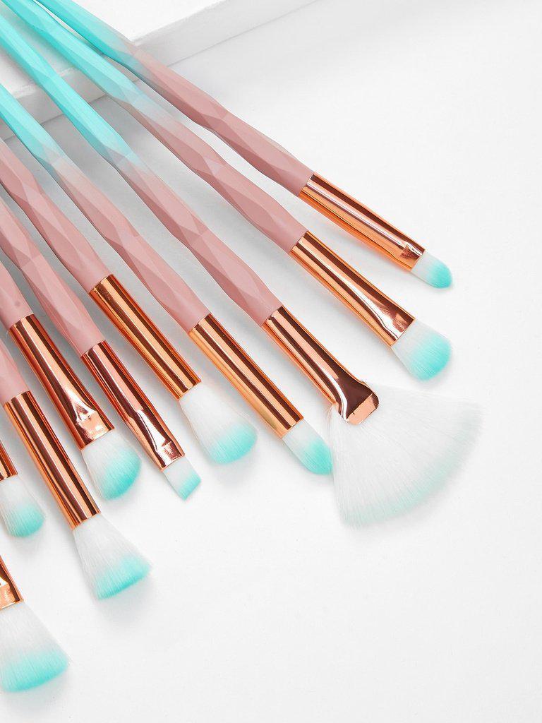 Ombre Professional Makeup Brush 15pcs-makeup-Des Mess