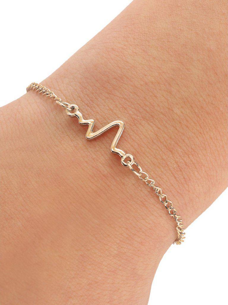 Mental Decorate Chain Bracelet--Des Mess