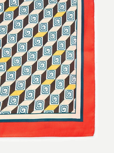 Geometric Pattern Bandana-accessories-Des Mess