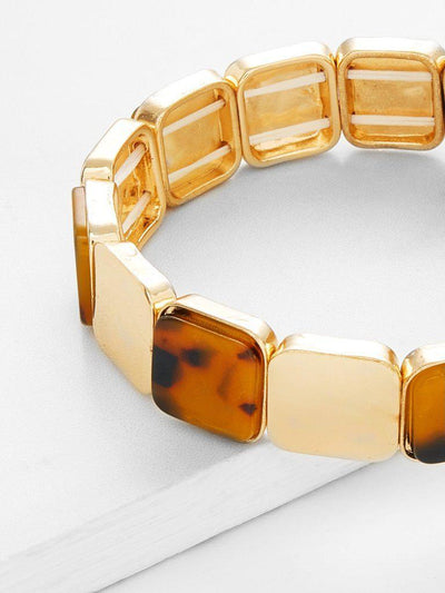 Mini Square Design Bangle Bracelet--Des Mess