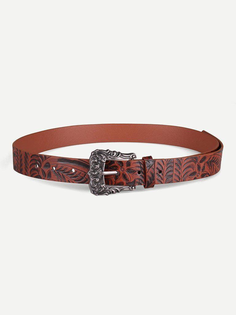 Eyelet Detail Western Belt-accessories-Des Mess