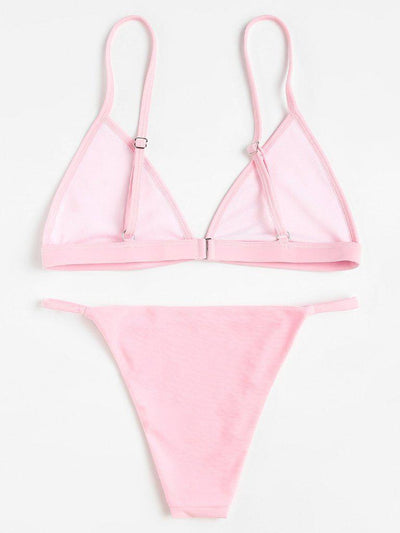 Triangle Beach Bikini Set-swimwear-Des Mess