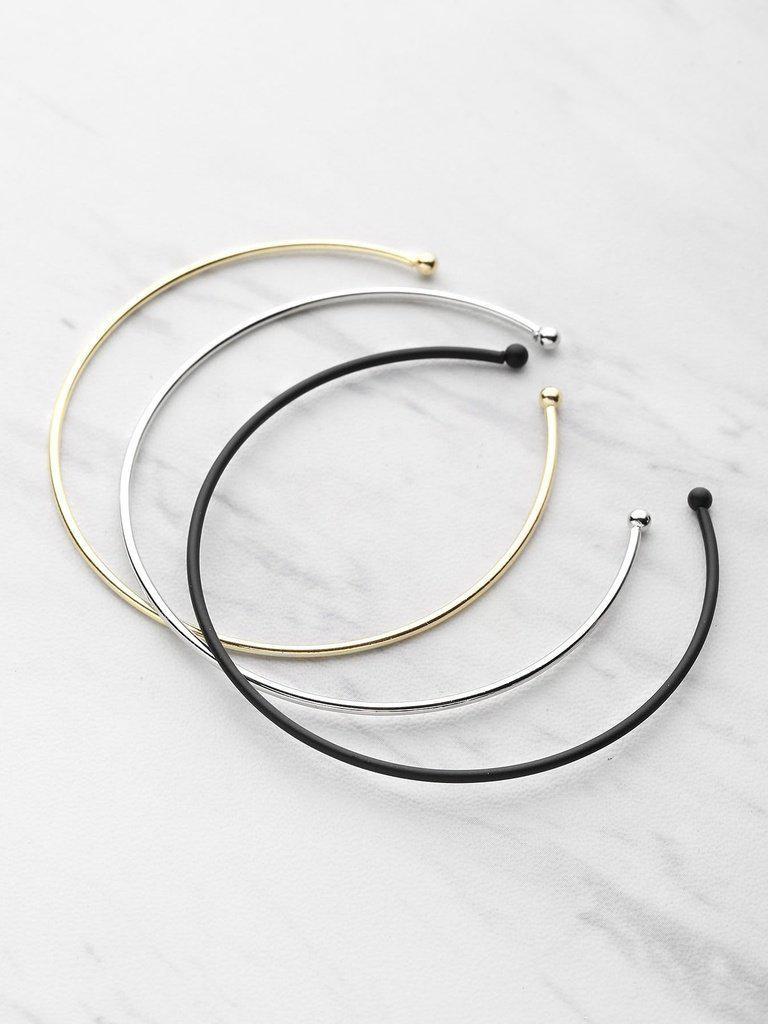 3 Color Cuff Bracelet 3pcs--Des Mess