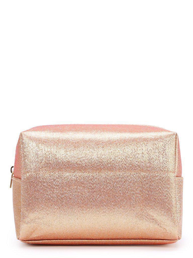 Zipper Glitter Cosmetic Bag-makeup-Des Mess
