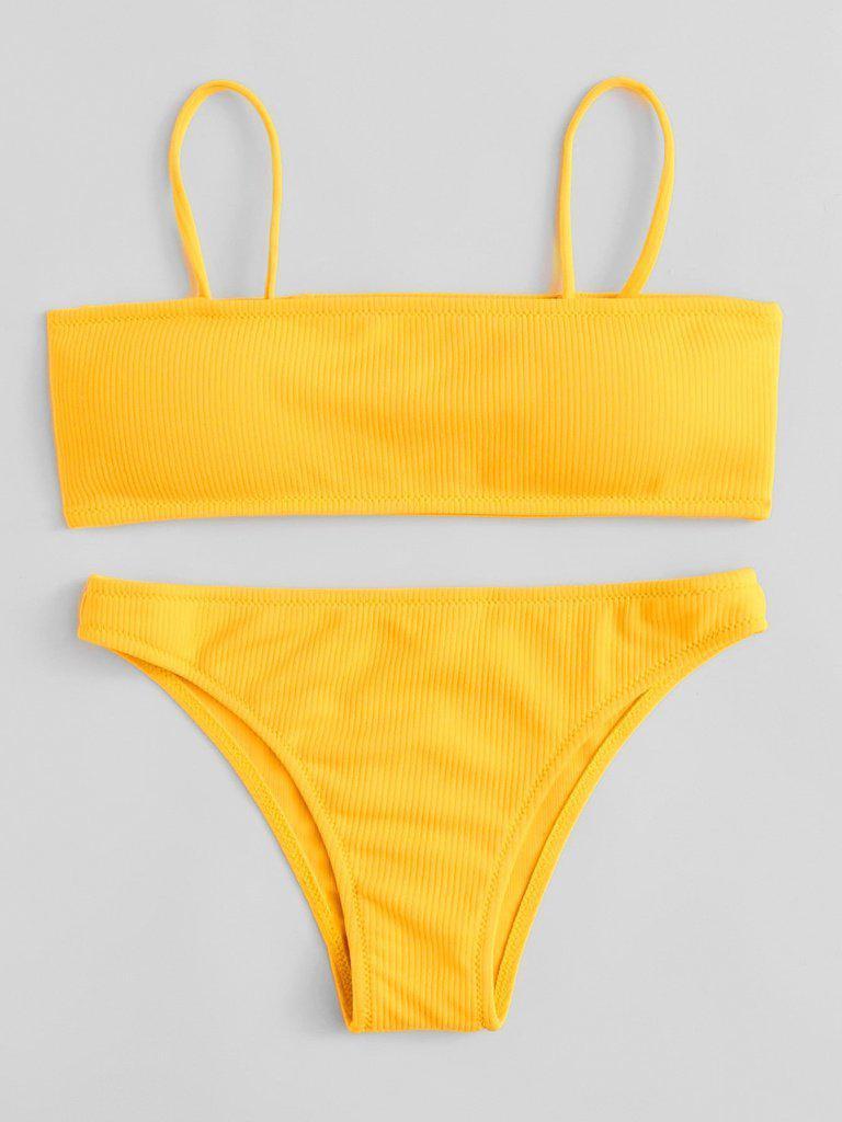 Adjustable Straps Bikini Set-swimwear-Des Mess