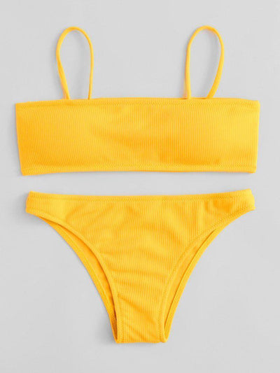 Adjustable Straps Bikini Set-swimwear-Des Mess