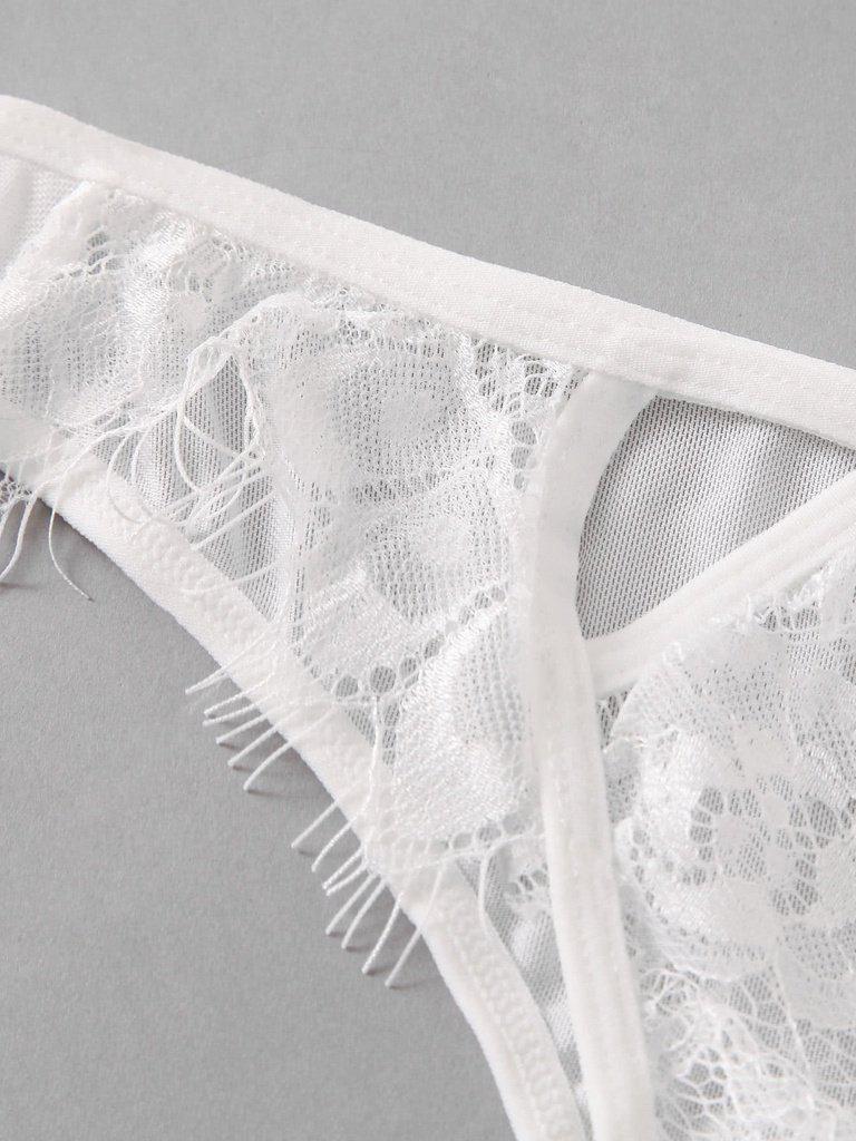 Eyelash Lace Lingerie Set-lingerie-Des Mess