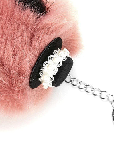 Cap Detail Pom Pom Keychain-others-Des Mess