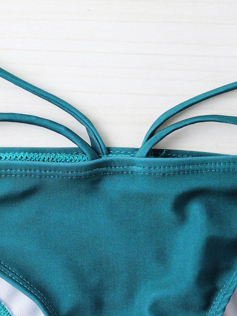 Halter Design Wrap Bikini Set--Des Mess