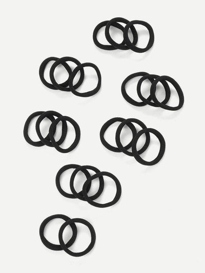 Clasp Free Hair Elastics 20pcs-hair-Des Mess