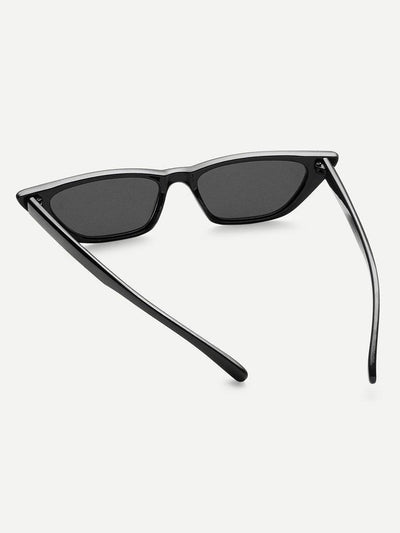 Cat Eye Mirror Lens Sunglasses-accessories-Des Mess