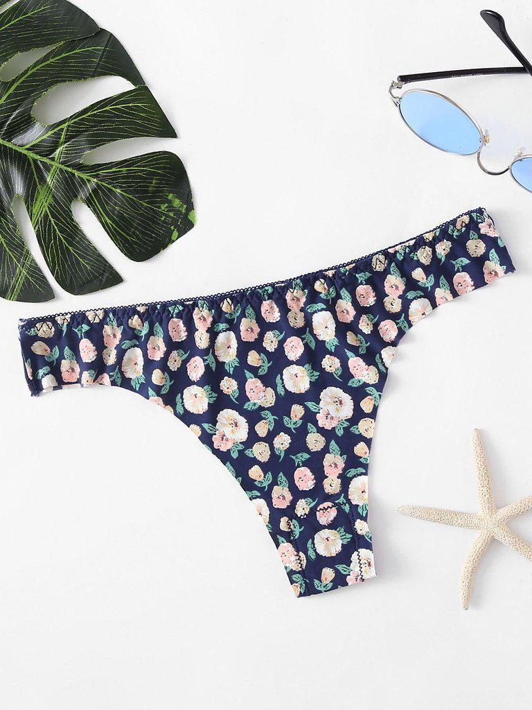 Calico Print Panty-lingerie-Des Mess