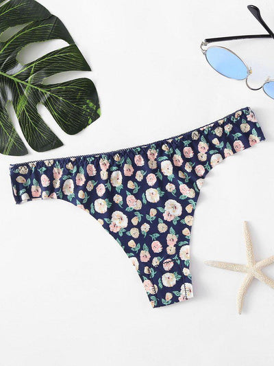 Calico Print Panty-lingerie-Des Mess