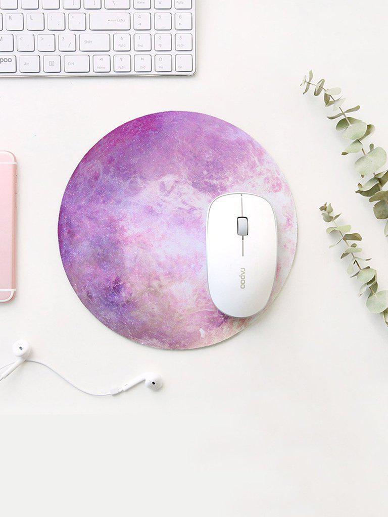 Round Galaxy Mouse Mat-others-Des Mess