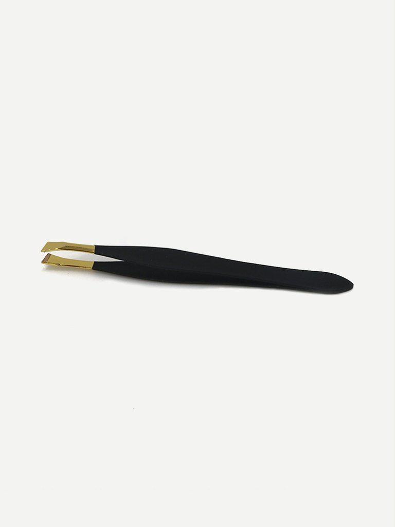 Stainless Steel Eyebrow Tweezers-makeup-Des Mess