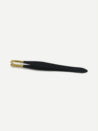Stainless Steel Eyebrow Tweezers-makeup-Des Mess