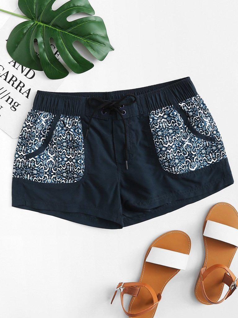 Drawstring Swim Shorts-swimwear-Des Mess