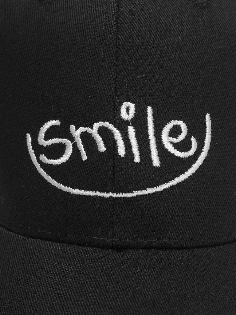 Embroidered Letter Baseball Cap-accessories-Des Mess