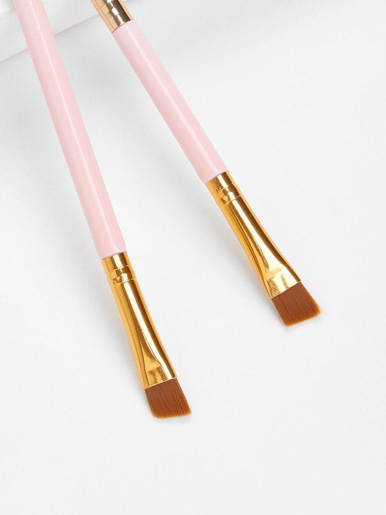 Double Ended Eye Brush 2pcs-makeup-Des Mess