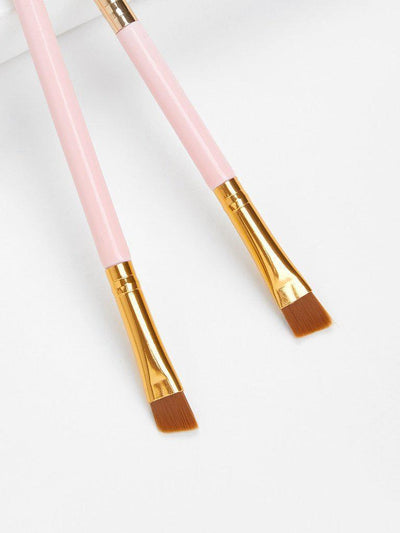 Double Ended Eye Brush 2pcs-makeup-Des Mess