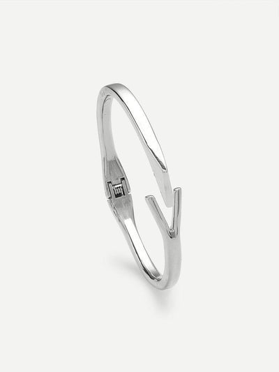 Open Spring Cuff Bangle--Des Mess