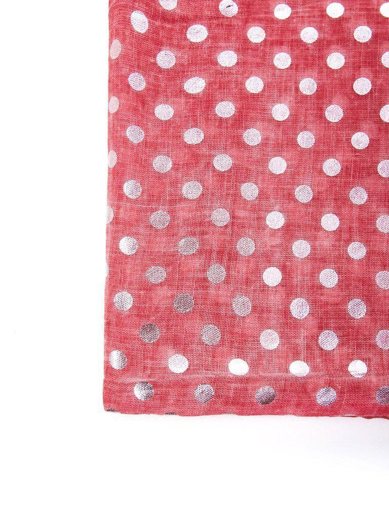 Polka Dot Scarf-accessories-Des Mess