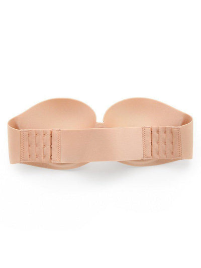 Seamless Push Up Strapless Bra-lingerie-Des Mess