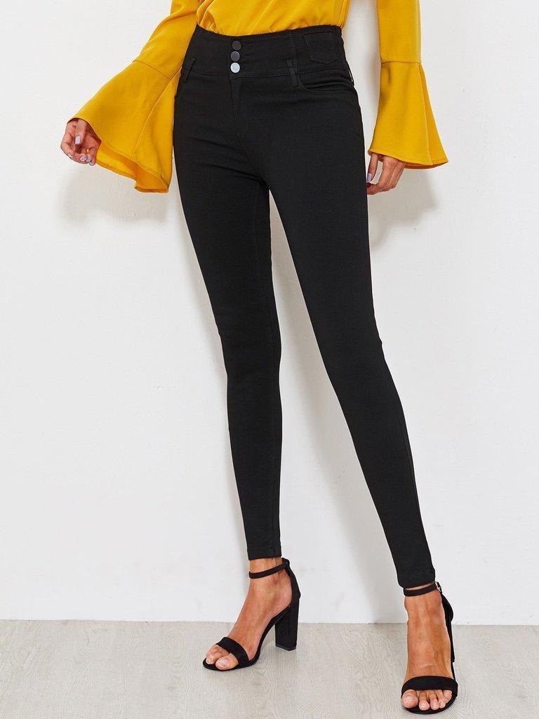 Classic Skinny Jeans-bottom-Des Mess