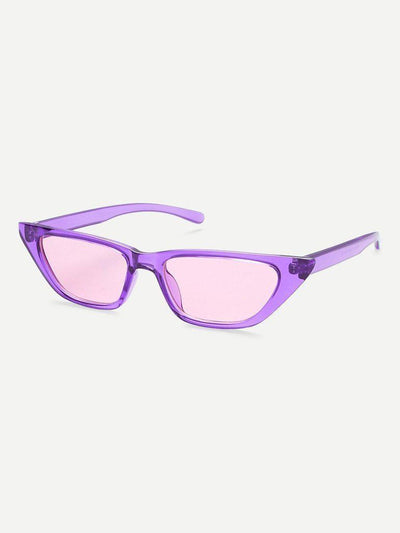 Cat Eye Mirror Lens Sunglasses-accessories-Des Mess