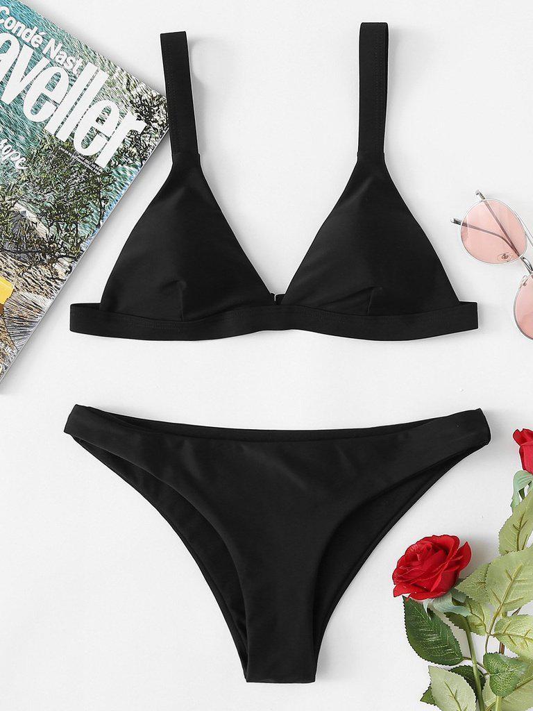 Adjustable Straps Bikini Set-swimwear-Des Mess