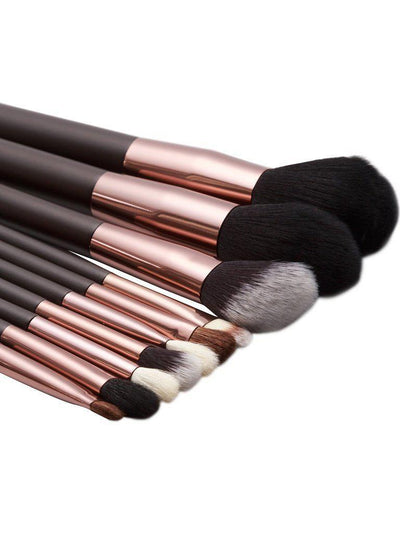 Coffee Professional Makeup Brush Set With Box-makeup-Des Mess