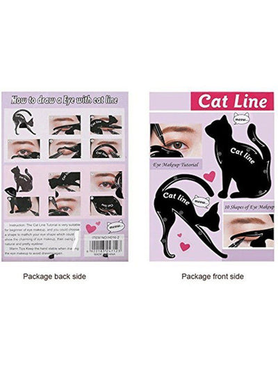 Cat Eyeliner Stencil-makeup-Des Mess