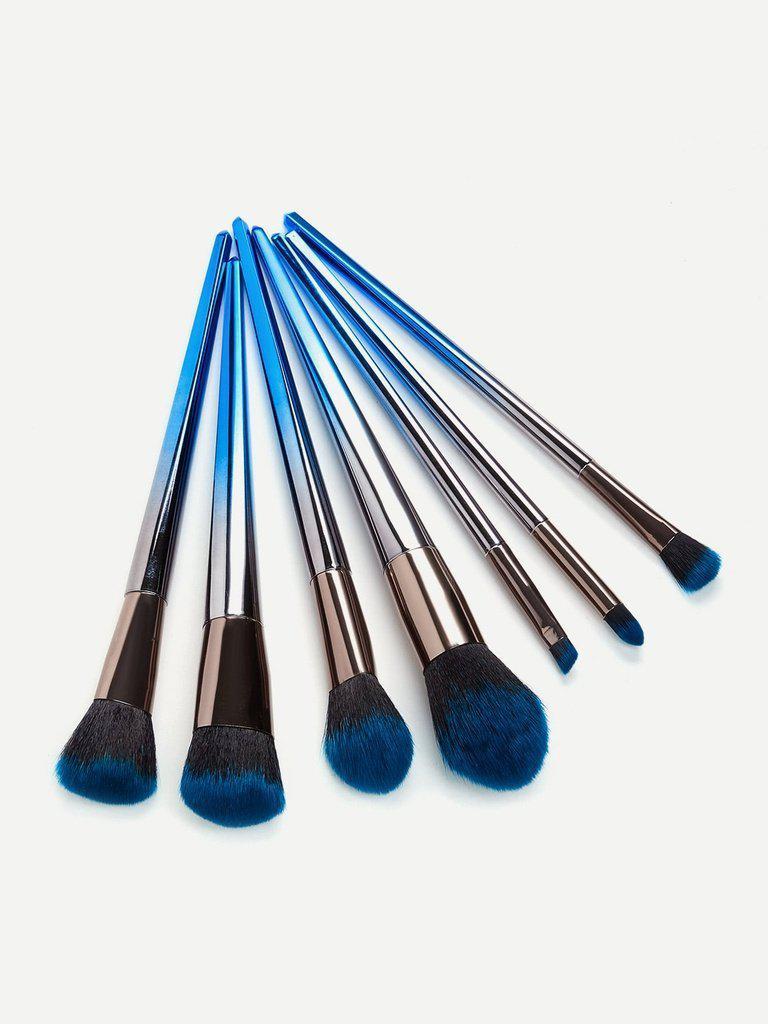 Ombre Handle Makeup Brush 7pcs--Des Mess