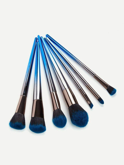 Ombre Handle Makeup Brush 7pcs--Des Mess