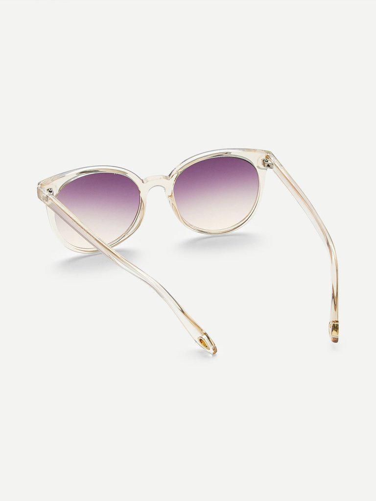 Mirror Lens Cat Eye Sunglasses-accessories-Des Mess