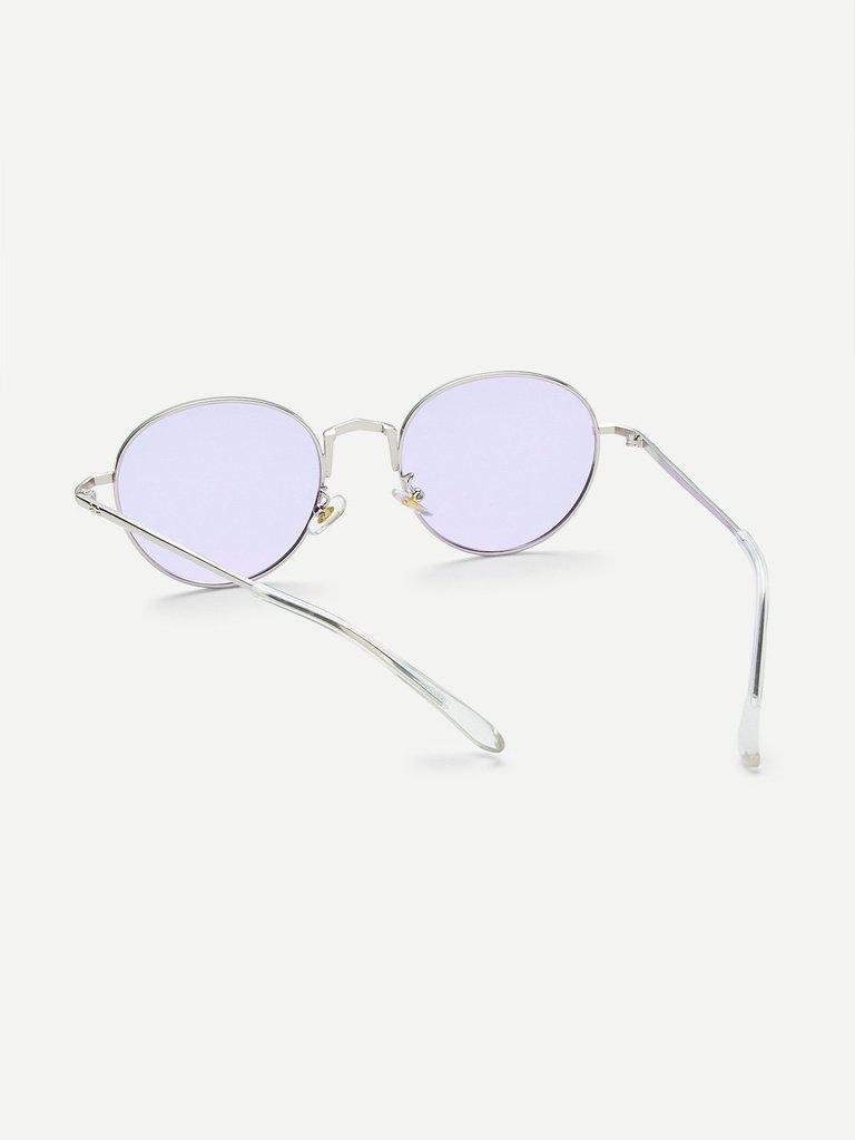 Tinted Flat Lens Sunglasses-accessories-Des Mess